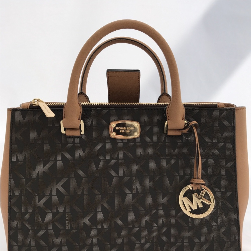 NWT Michael Kors Kellen Medium Satchel Crossbody - Picture 3 of 8